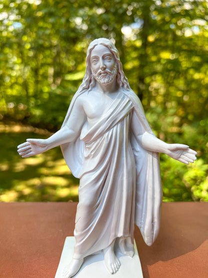 Jesus Christ Resin Statue | Religious Christian Home Decoration Gift -  6" Tall