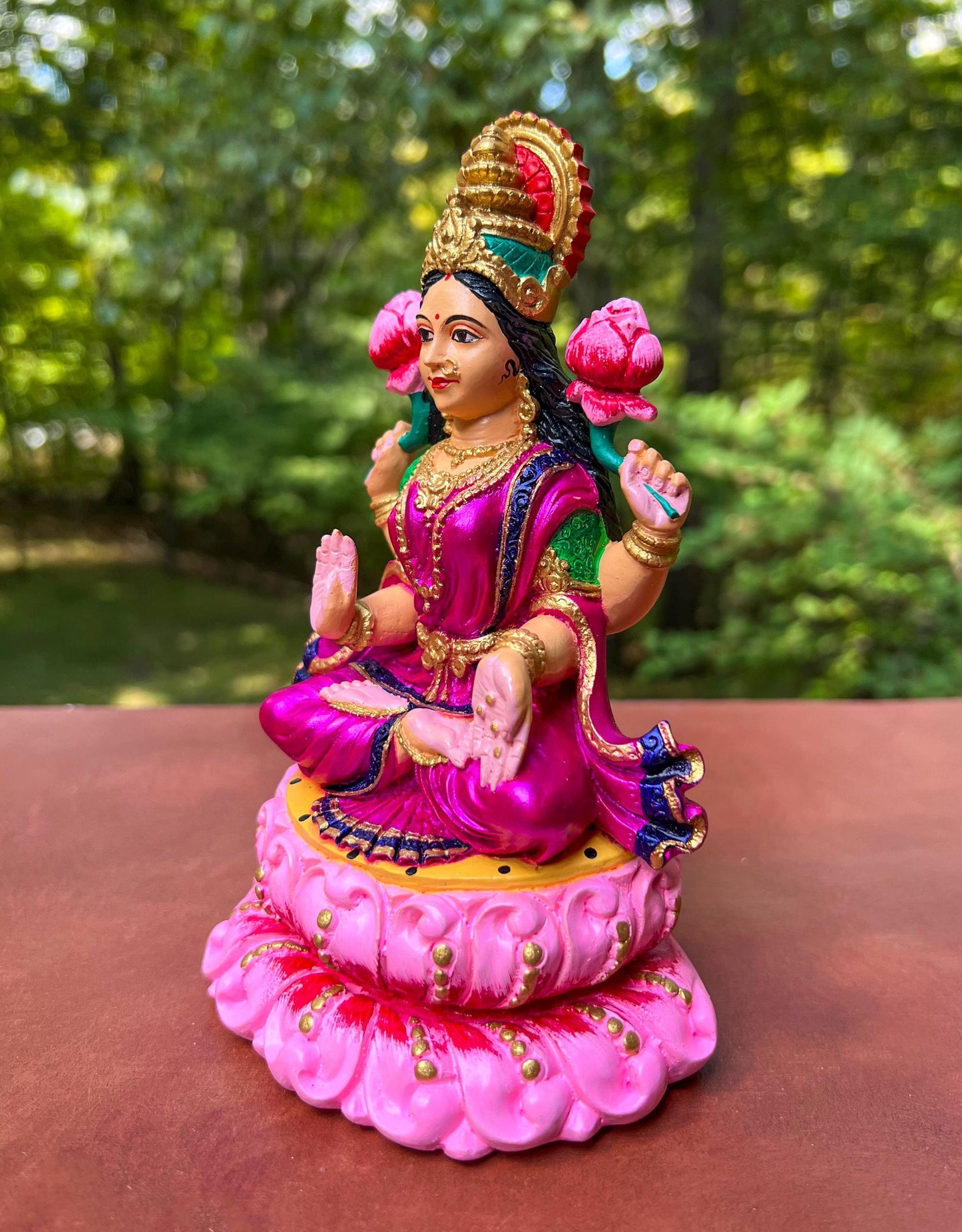 Lakshmi Maa Statue | Hindu Goddess Laxmi Amazing Handmade Statue Gift