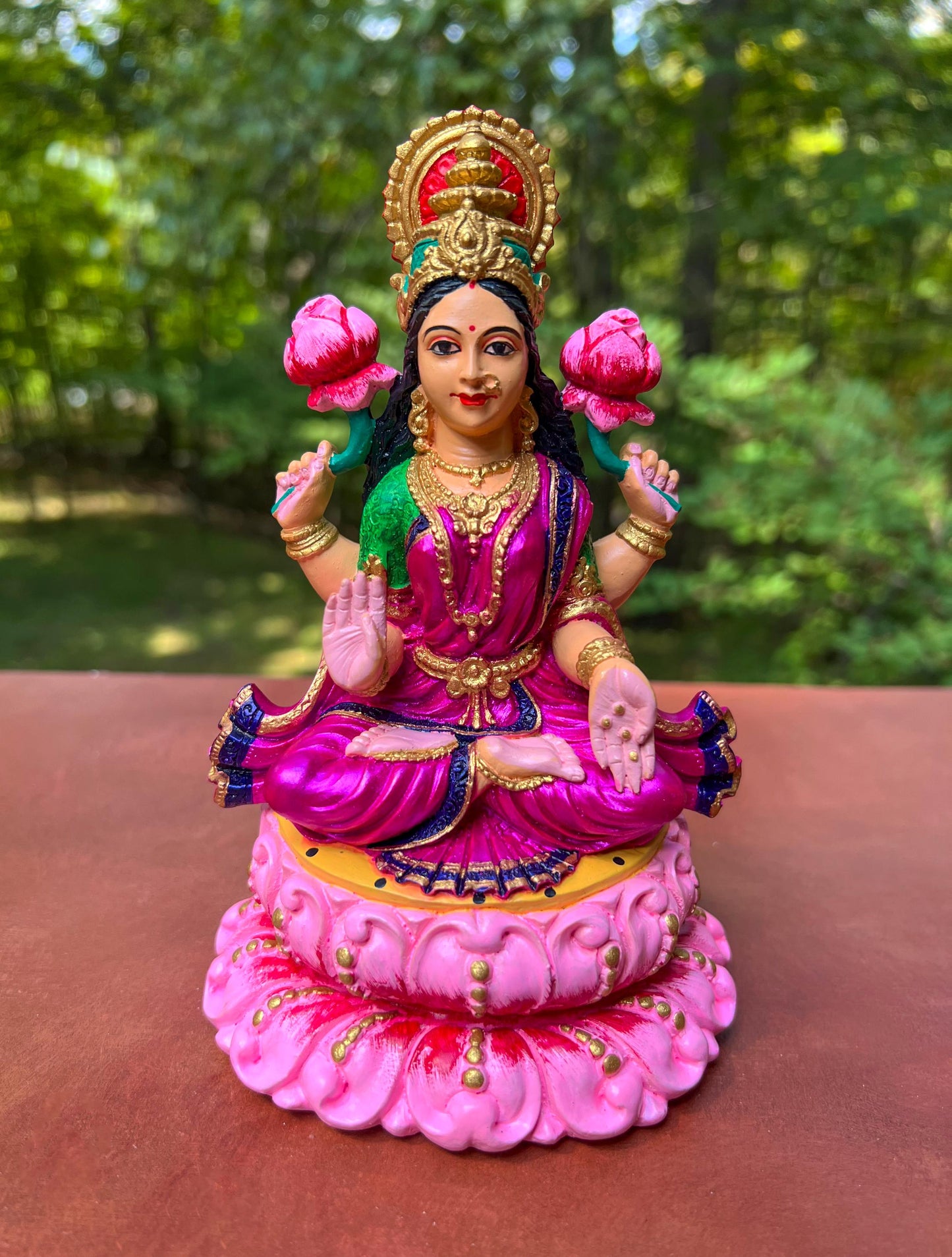 Lakshmi Maa Statue | Hindu Goddess Laxmi Amazing Handmade Statue Gift