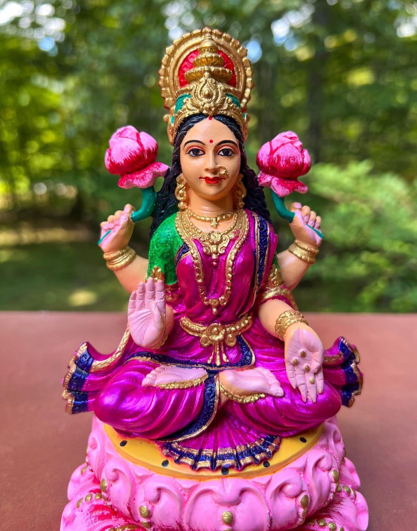 Lakshmi Maa Statue | Hindu Goddess Laxmi Amazing Handmade Statue Gift