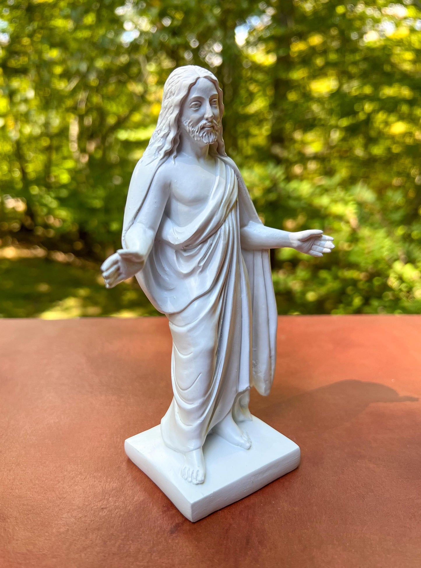 Jesus Christ Resin Statue | Religious Christian Home Decoration Gift -  6" Tall