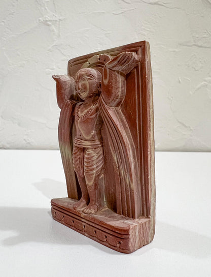 3" Miniature Chaitanya Mahaprabhu Statue Figurine  | Gaura Devotional Hindu Art