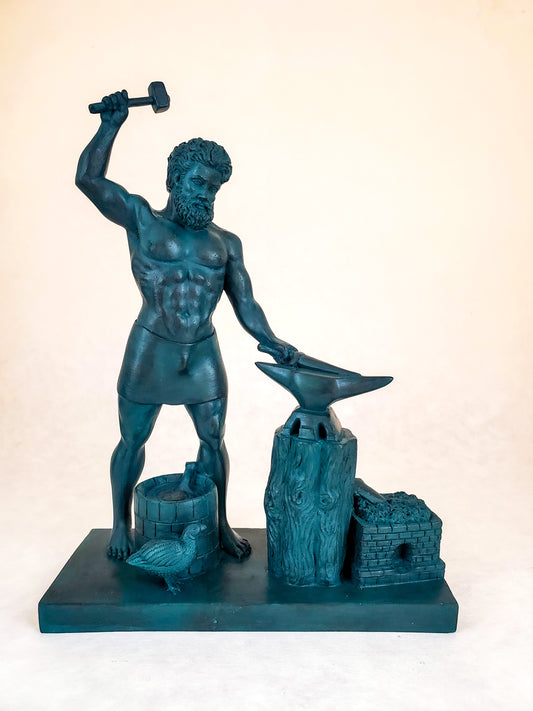 Hephaestus Greek God Statue