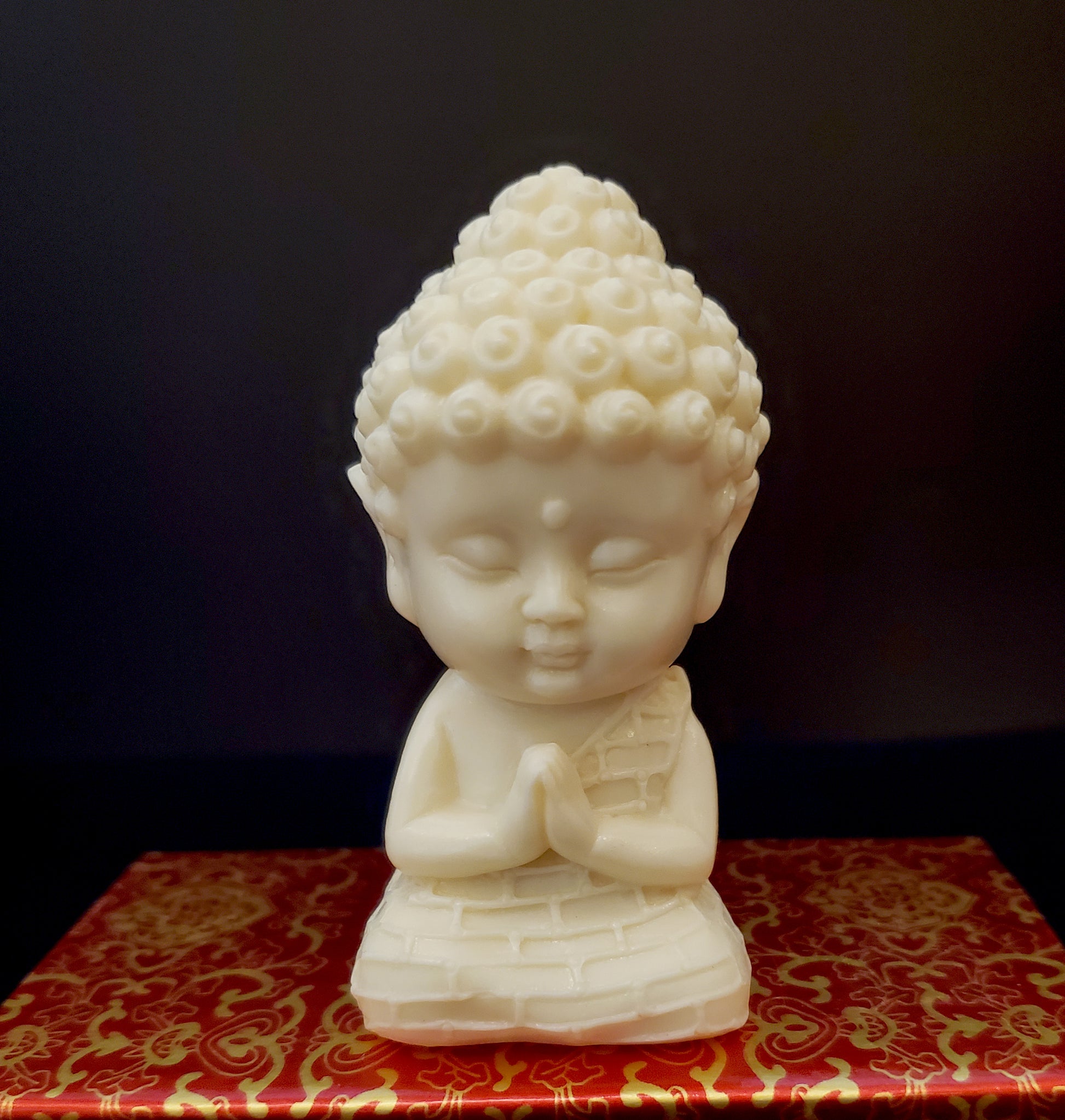 Miniature Buddha Cartoon Statue