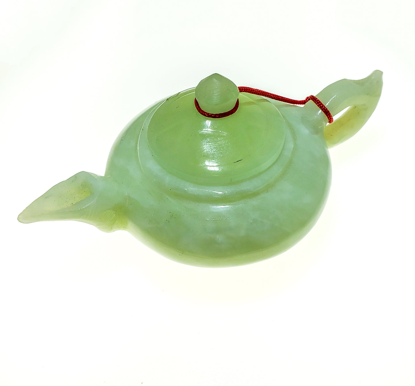 Chinese Jade Teapot Trinket