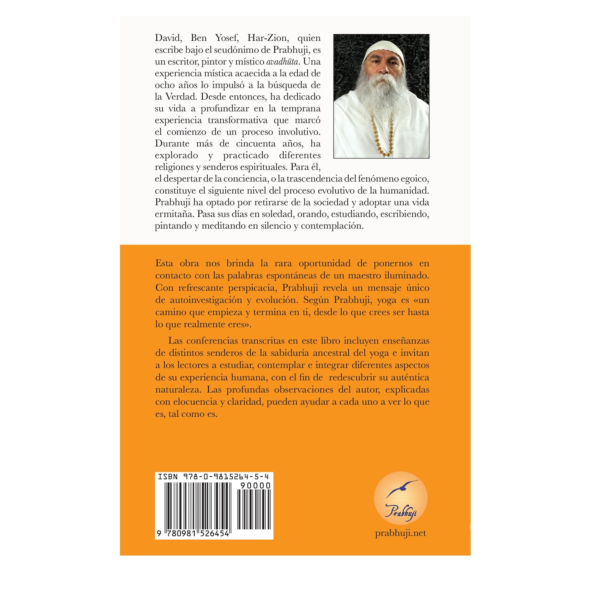 Book Lo que es, tal como es - Satsangas con Prabhuji (Paperback - Spanish) - Wholesale and Retail Prabhuji's Gifts