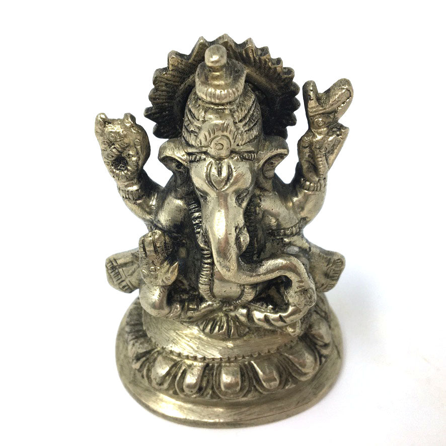 Beautiful Ganesh Ganapati India Elephant God Statue Idol – Obstacle Remover 4"