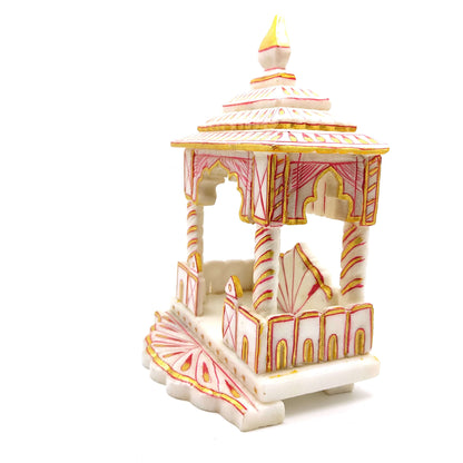 100% Marble Shrine Mandir Personal Altar Home Puja Devotional God Worship 12"