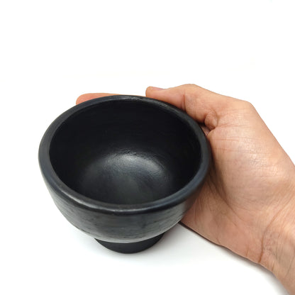 Set Organic Clay Burner Smudging Bowl La Chamba With Herbal Resin Incense 3.5"