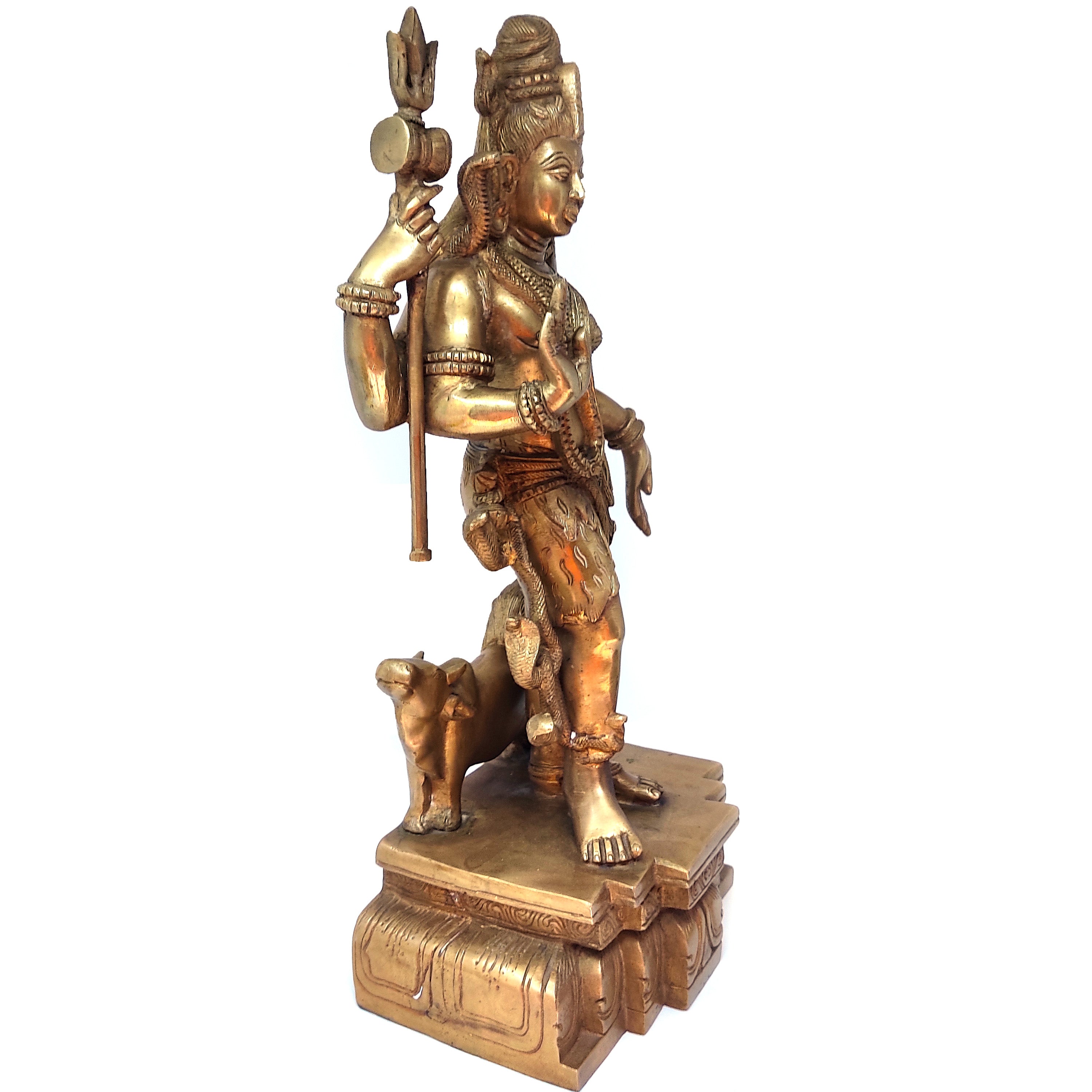 Dancing Ardhanarishvara (シヴァShakti）???真鍮Statue 公式