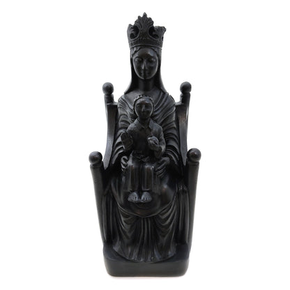 Black Madonna and Child of Chartres Cathedral Madonna de Sous Terre Statue 8.5"