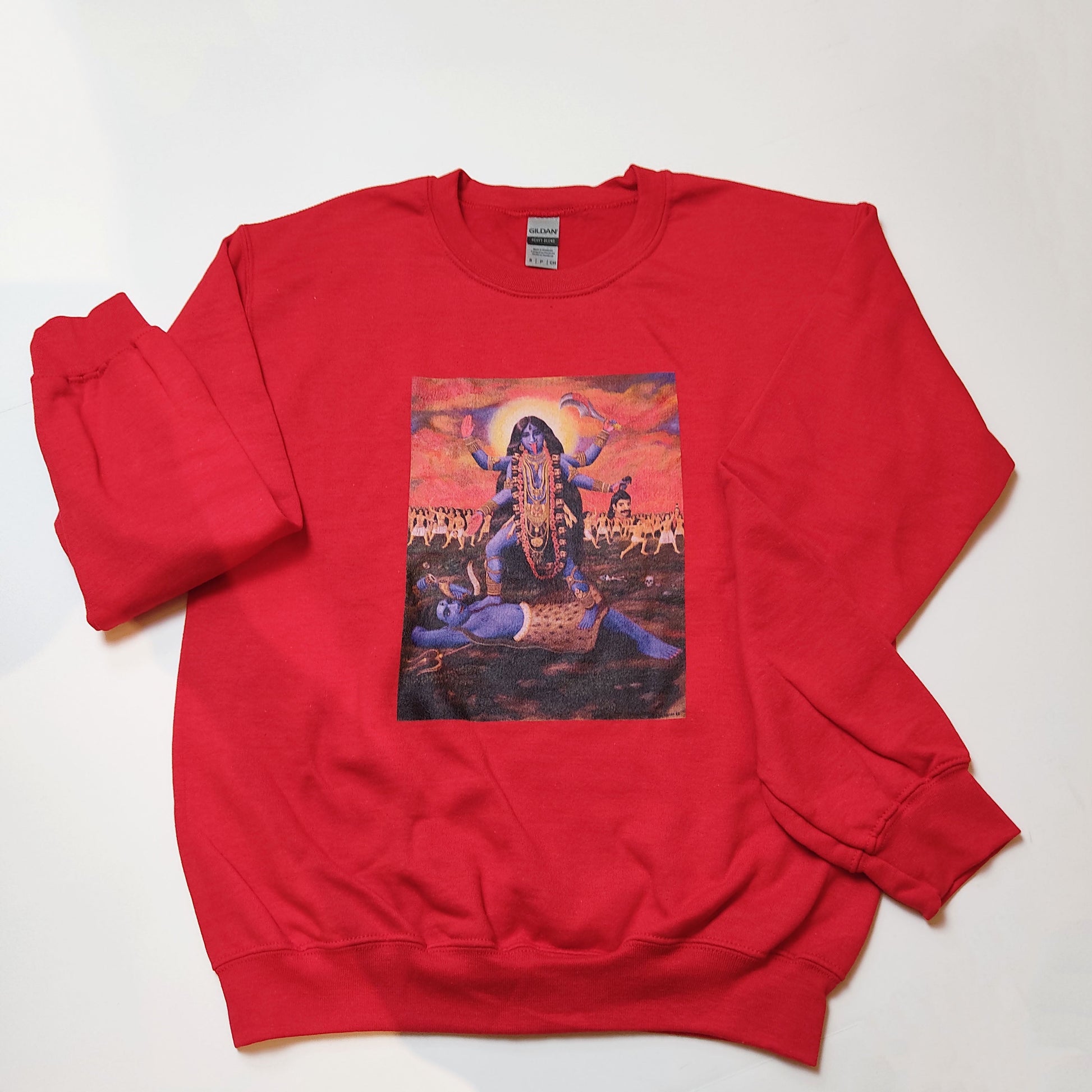 Kali Goddess Red Sweatshirt