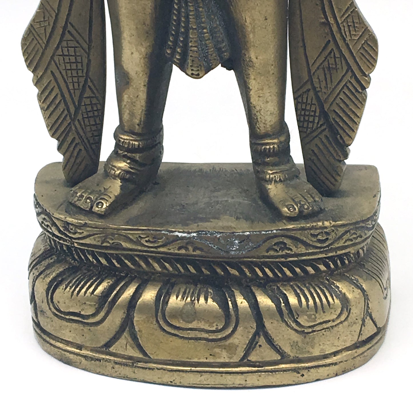 Handcrafted Brass India God Hanuman Hanumanji Murti Statue 8" - Monkey God - Montecinos Ethnic
