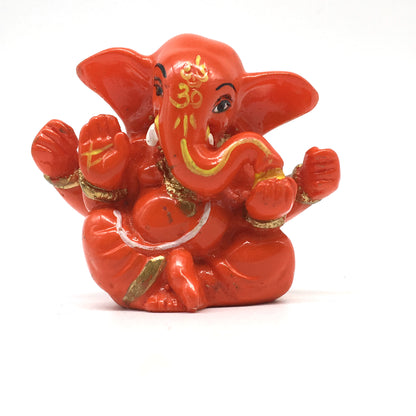 Decorative Ganesh Ganapati India Elephant God-Obstacle Remover Figurine Statue 2 - Montecinos Ethnic