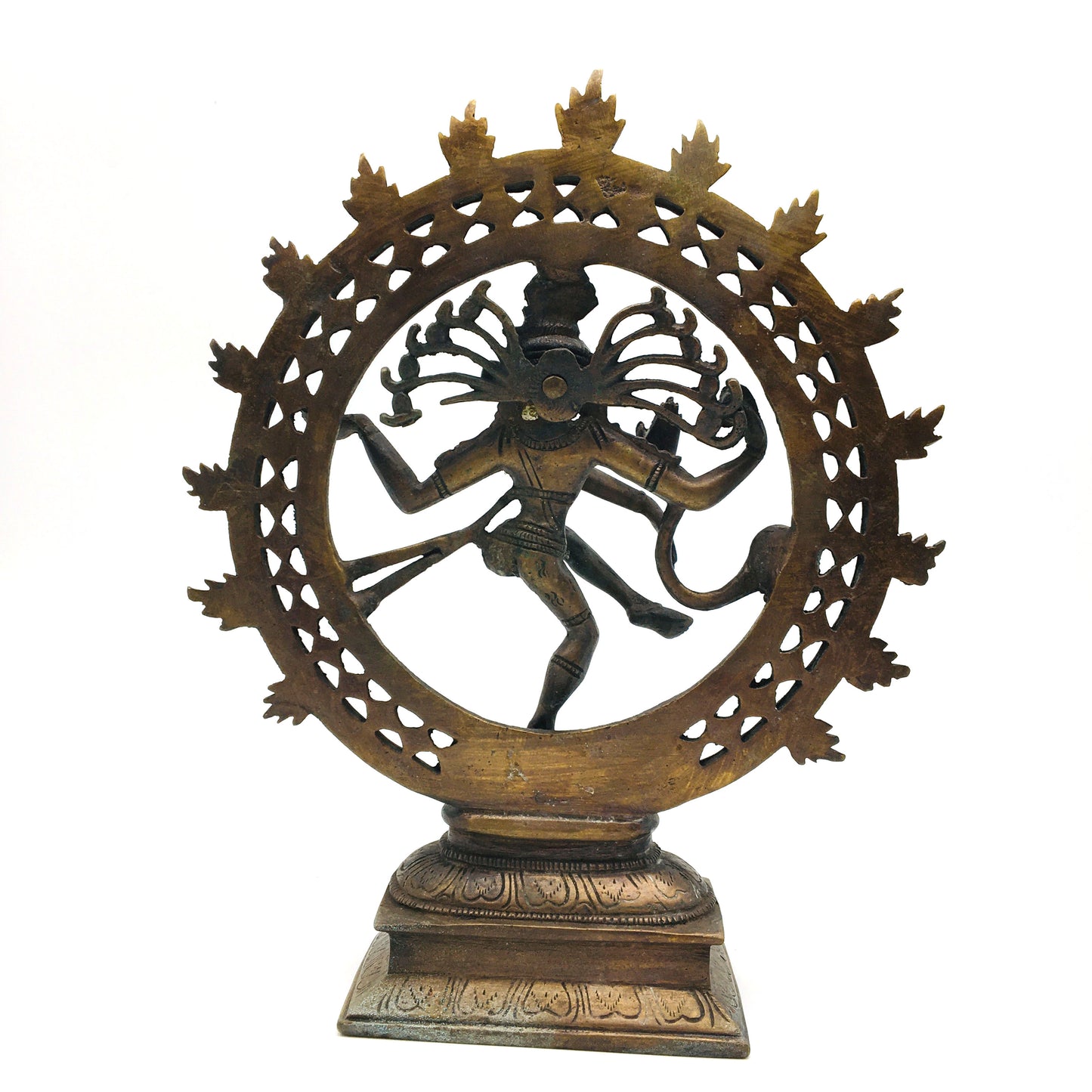 Siva Brass Statue India God Lord Nataraj Nataraja - India Dancing Shiva Statue 9