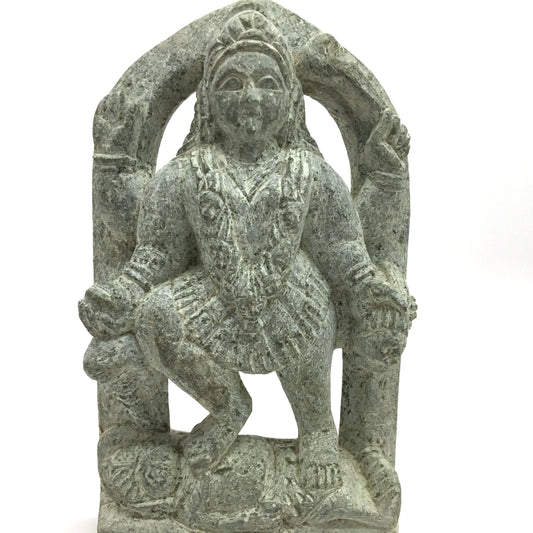 Unique Hand-carved Stone India Goddess Mata Kali Ma Standing Over Shiva Statue - Montecinos Ethnic