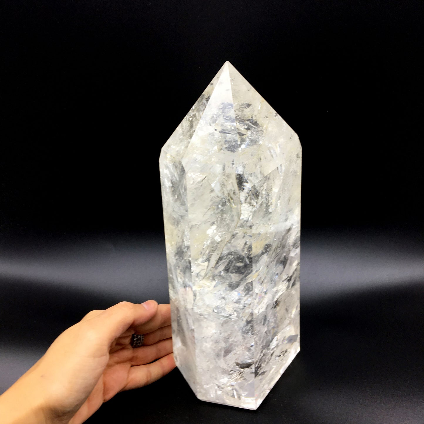 Exquisite Crystal Quartz Point Mineral Healing -Large In Perfect Condition