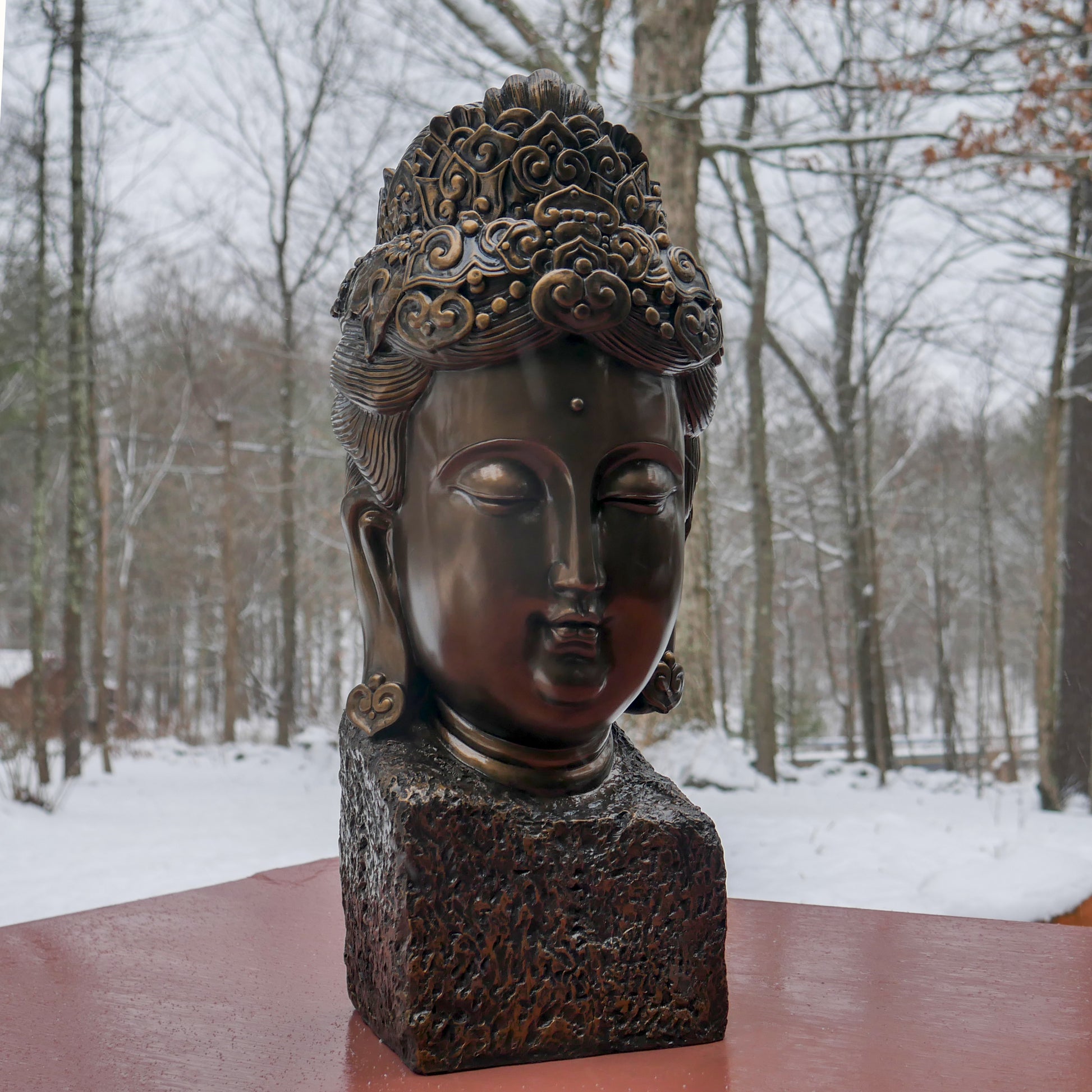 Chinese Guan Yin Buddha Head