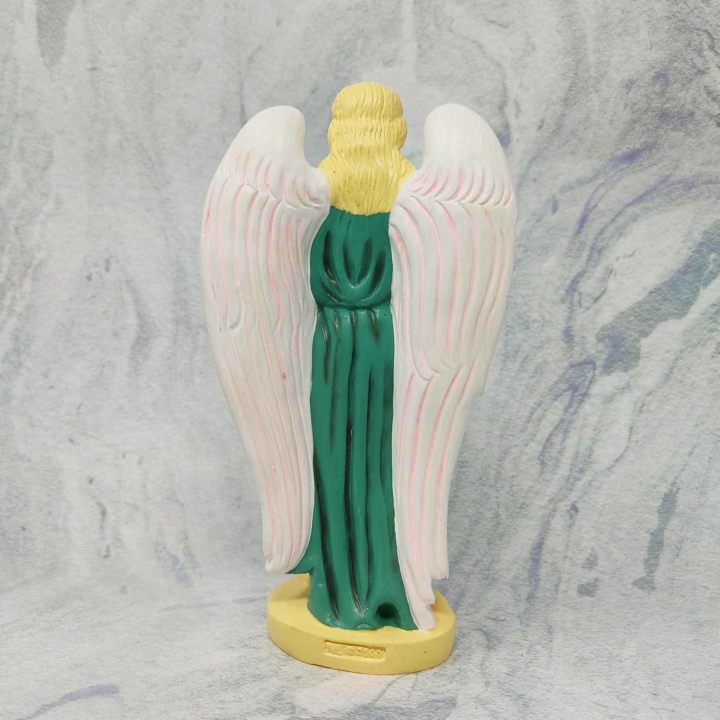 Archangel Gabriel Statue Catholic Handmade Saint Messenger of God Figurine 8.25"