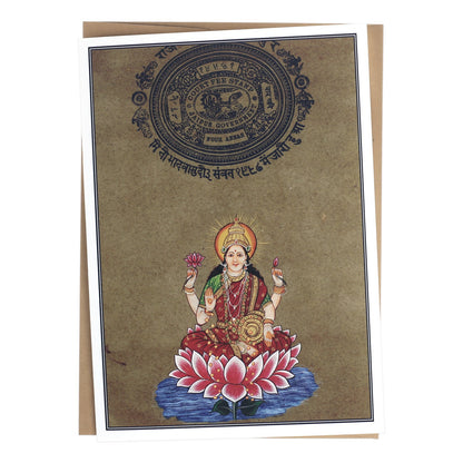 lakshmi greeting card