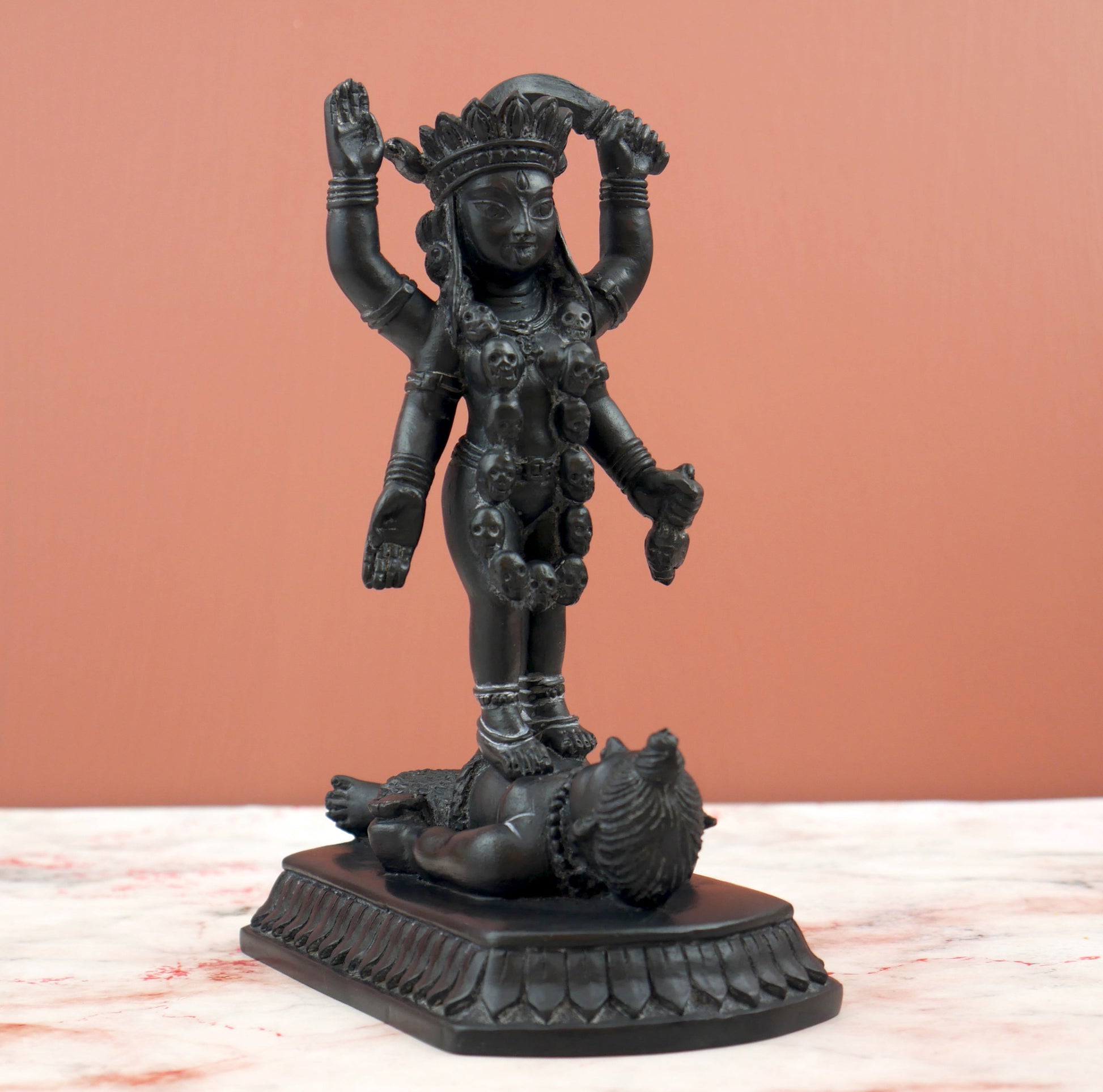 Black Kali Goddess Figure